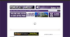 Desktop Screenshot of powercatgameday.com